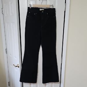 Madewell Black Flare Women's Jeans